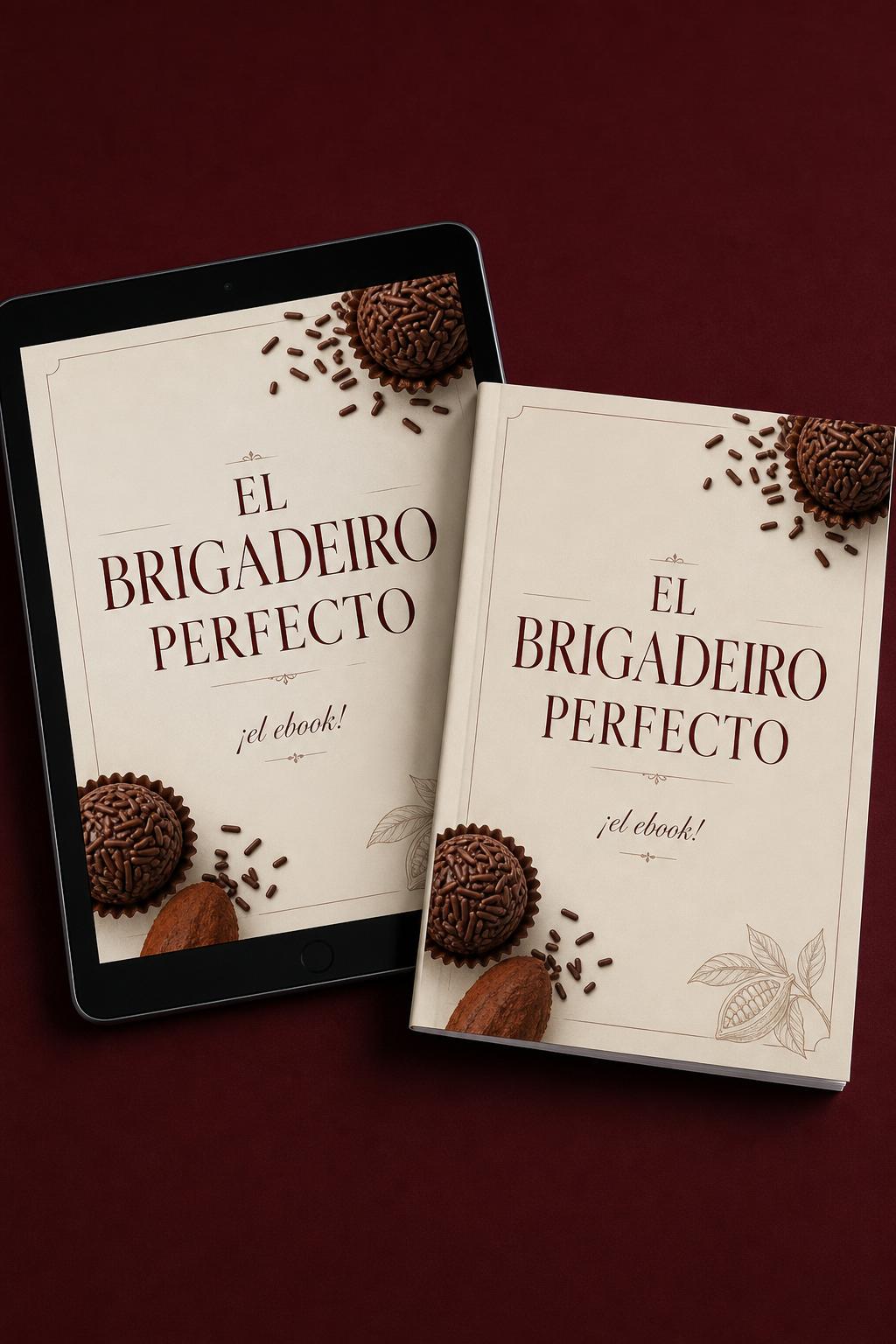 Mockup del ebook El Brigadeiro Perfecto